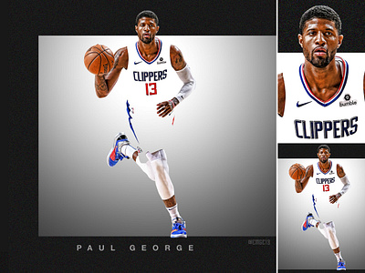 „COLOR BOUND“ Paul George artwork