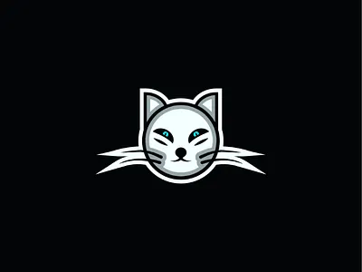 Cat Mascot Logo cat animal wild mascot meow