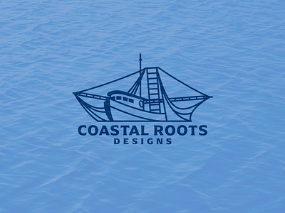 Shrimp Boat logo boat branding coastal design fishing gulf coast icon lifestyle brand linework logo logo icon marina ocean ship ship logo shrimp boat tshirt
