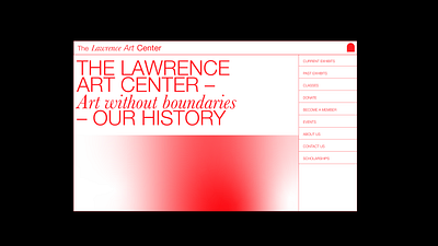 Lawrence Art Center Website