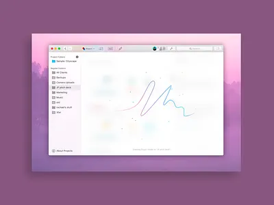 Dynamic loader finder loader macos native ui