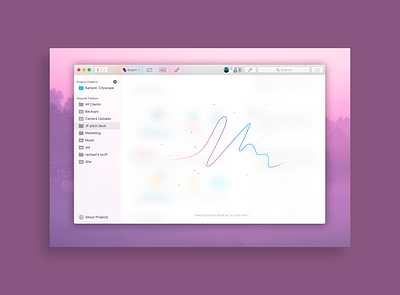 Dynamic loader finder loader macos native ui