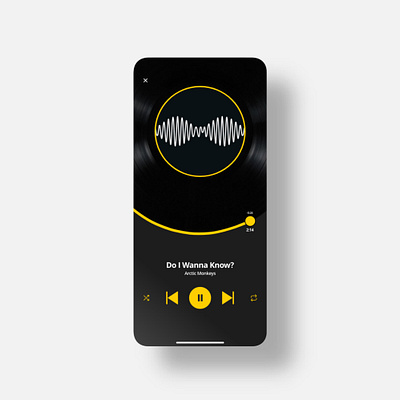 Modern Day Vinyl arctic monkeys listener music music player music player app music player ui player playlist playlist cover retro songs spotify uidesign uiux ux design vinyl vinyl record visual design