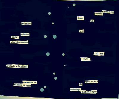 Blackout Poem: At Such Or Such Occasions blackout poem poem