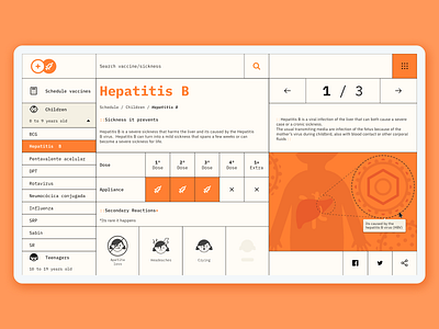 Schedule Vaccines Web desktop health icon schedule sketch tooltip