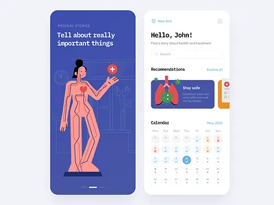 Call the Doctor Illustrations app appdesign application constructor craftwork illustration medicine ui uidesign uiux vector walkthrough