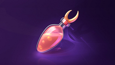 Magic bottle c4d design illustration web webdesign