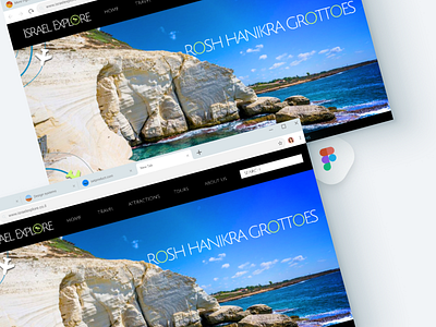 Homepage - Travel Site figma homepage design ui ui ux