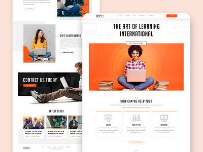Online learning portal website best designer best outsourcing company brand management branding design homepage design india webdesign layout design outsourcing services responsive design ui ux web web design web design agency website website design website design company website designer website designing