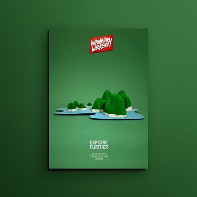 Indonesian Weekend Campaign Ads Poster 02 branding design paper art poster design