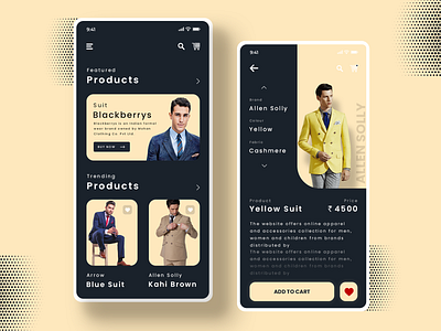 Fashion App Ui design