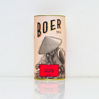 Boer Tea Packaging Design branding engraving illustration packaging design vintage design vintage logo