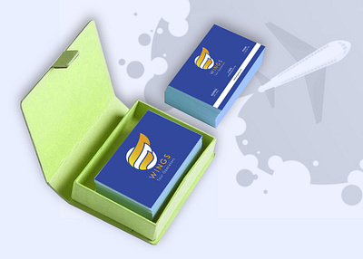 WINGS - Logo Design Flare animation branding design illustration logodesign stationery design