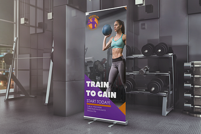 Shape Up Fitness Club - Logo Design Flare branding design illustration logo logodesign signage design website