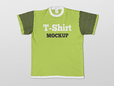 2 Free T-Shirt Mockups apparel clothes clothing cotton fabric fashion free freebie mockup mockups t shirt wear