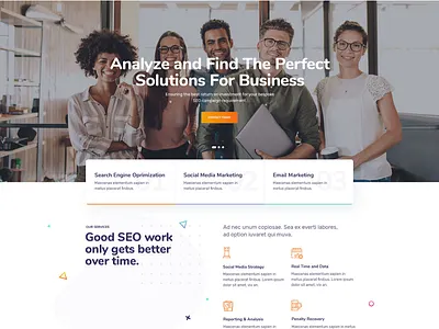Ewebot Agency WordPress Theme - New Homepage agency consulting digital agency digital marketing digital marketing agency marketing marketing agency media agency seo seo agency seo agency theme seo theme social media marketing agency