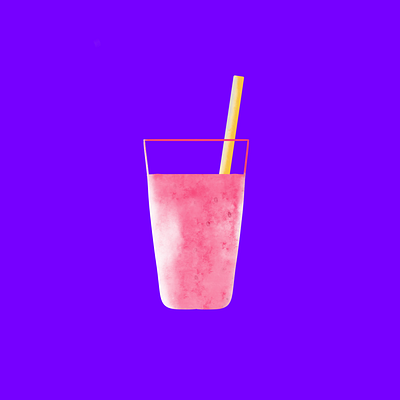 Smoothie Illustration art illustrate illustration minimal poster