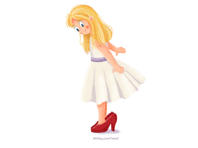 wearing mother’s high heels