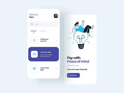 Payment App cards design finance flat funds illustration interface ios minimal mobile app money office payment transfer trending typography ui ux