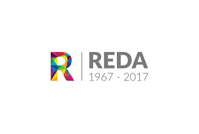 REDA logo 2017 branding graphic design icon identity logo typography vector