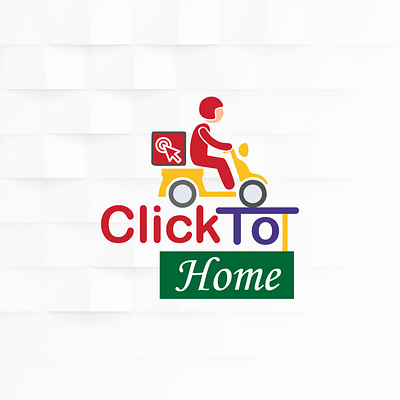 Click_To_Home design e commerce logo logo logo design logos new logo design