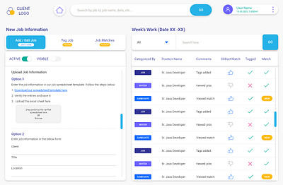 Application Tracking Software Ai intergrated UI adobexd ai airplane applicaiton b2b dasboard desktop app saas app uidesign user experience user interface ux