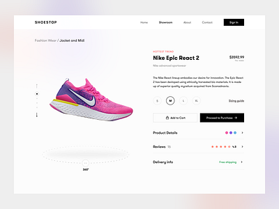 Nike Shoe by Lobster on Dribbble