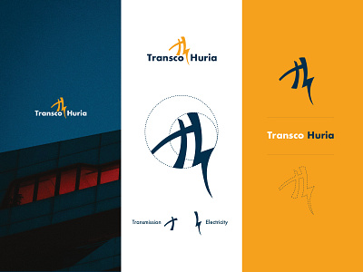 Transco Huria Logo Concept art branding design icon illustration illustrator logo minimal type