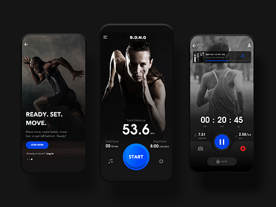 Running Social App design black liv3ly mobile app design mobile ui running running app ui ux