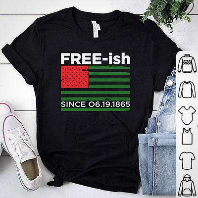 FREE-ish SINCE 60.19.1865 T-shirt 2020 design 2020 trendy tshirt african american tshirt design black lives matter black tshirt design designs illustration merch by amazon pod tshirt design shirt tees tshirt tshirt art tshirt design tshirt design idea tshirt designer tshirtdesign tshirts usa tshirt