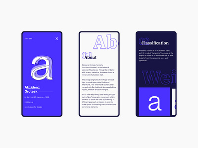 Letter page mobile akzidenz grotesk interaction interaction design interactive design interface type typeface typo typography ui ui ux ui design uidesign uiux web design webdesign website website design