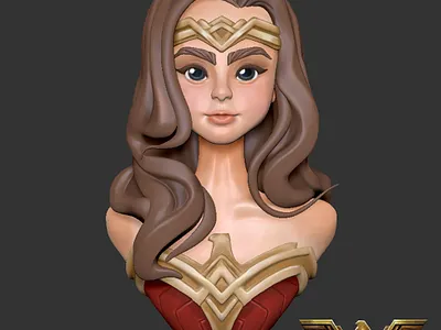 Wonder Woman 3d 3d character modeling 3d designer 3d model bahrain dc dc universe design dribbble graphic designer illustration philippines riyah baylon wonder woman