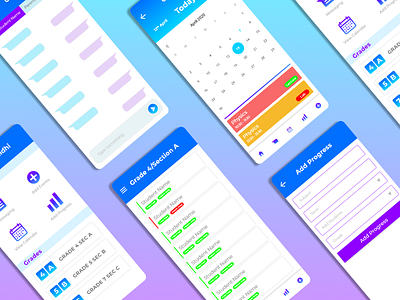 UI for ERP Application app app design branding design flat illustration ui ux