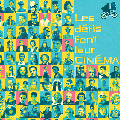 Les défis font leur cinéma cinema flyer game