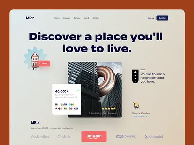 Web site design: landing page home page ui design home page illustration landing landing page landingpage ui ux web web page webdesign website website design