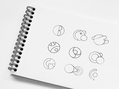 Crystal Ball Logo Sketches ball circle design circle logo draft gambling design identity logo logo concept logo sketch logo sketches logo symbol notebook pencil drawing pencil logo sketch sketchbook