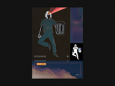 Poster illustration music placard poster poster design