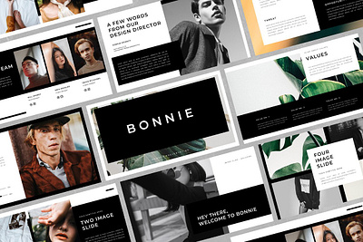 Bonnie - Google Slides Template agency business concept corporate creative development google slide google slide template google slides google slides template minimal modern presentation professional simple template templates web design web development website