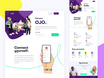 Find Your Ojo Website clean fireart fireart studio interface landing page typography ui ux webdesign website