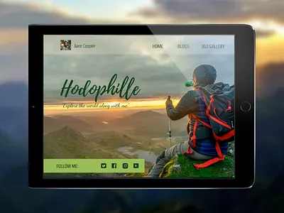 Travel blog landing page blogdesign figma dribble travelagencies travelblog travelwebsite ui uiux uiuxdesign ux