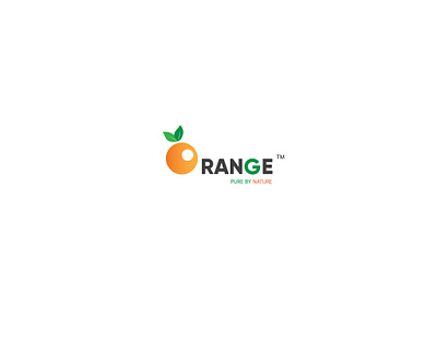 orange farm Recovered 05 branding design flat icon logo