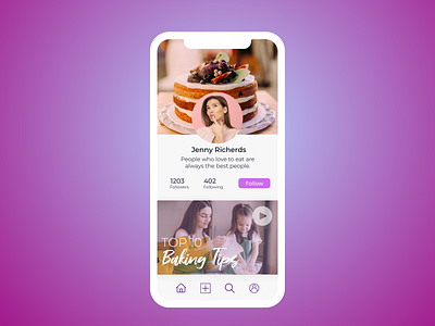 Recipe App Design mobile app mobile app design sri lanka srilanka user experience user experience design user inteface user interface design ux design uxd