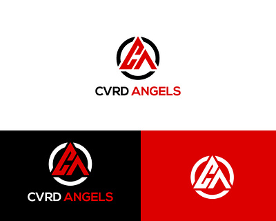 CVRD ANGELS animation branding design icon illustration illustrator logo minimal typography vector