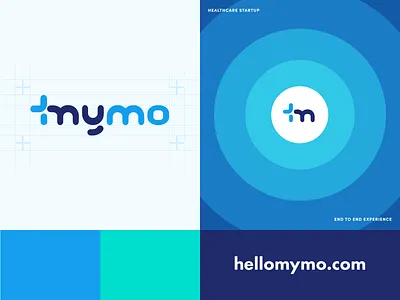 MyMo Healthcare Branding branding business color colorful halo halo lab healthcare medical organisation pattern startup traetment workflow