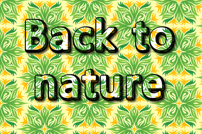 Back To Nature background background art background design design illustration illustrator illustrator design nature nature illustration pattern pattern art pattern design
