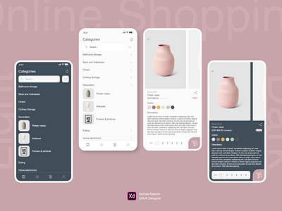 Furniture Mobile Application Design 3d adobexd app dailyui design furniture furniture design furniture store ios app ios app design mobile ui ui uiux uiuxdesign ux uxdesign webdesign