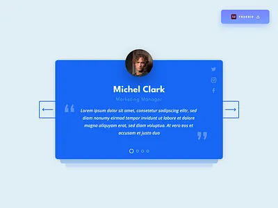 Daily UI Challenge 090/100 - Testimonial UI Design 100uichallenge adobe xd ankur tripathi daily 100 challenge dailychallenge dailyui dailyuichallenge free download freebie popup testimonial testimonials testimony uidesign uiinspirations web design webdesign