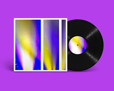 Album Cover Vinyl Record ONE abstract abstract art colors design image photshop record retro vintage vinyl vinyl record