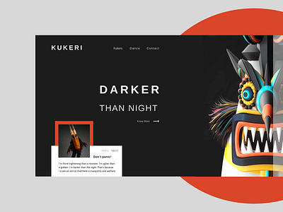 KUKERI design desktop festival kukeri ui ui ux ui design uidesign uiux ux uxdesign web web design website website design