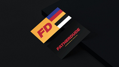 Fatherdude branding business cards design evvver fatherdude icon identity logo logotype mark typography vector